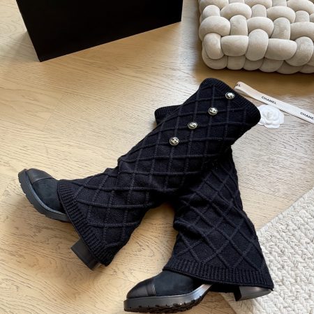 Chanel High-Top Boots