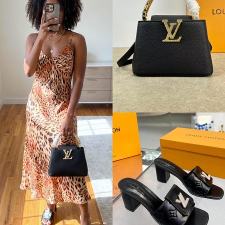 LV Shoes & Bag Set