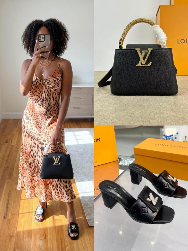 LV Shoes & Bag Set