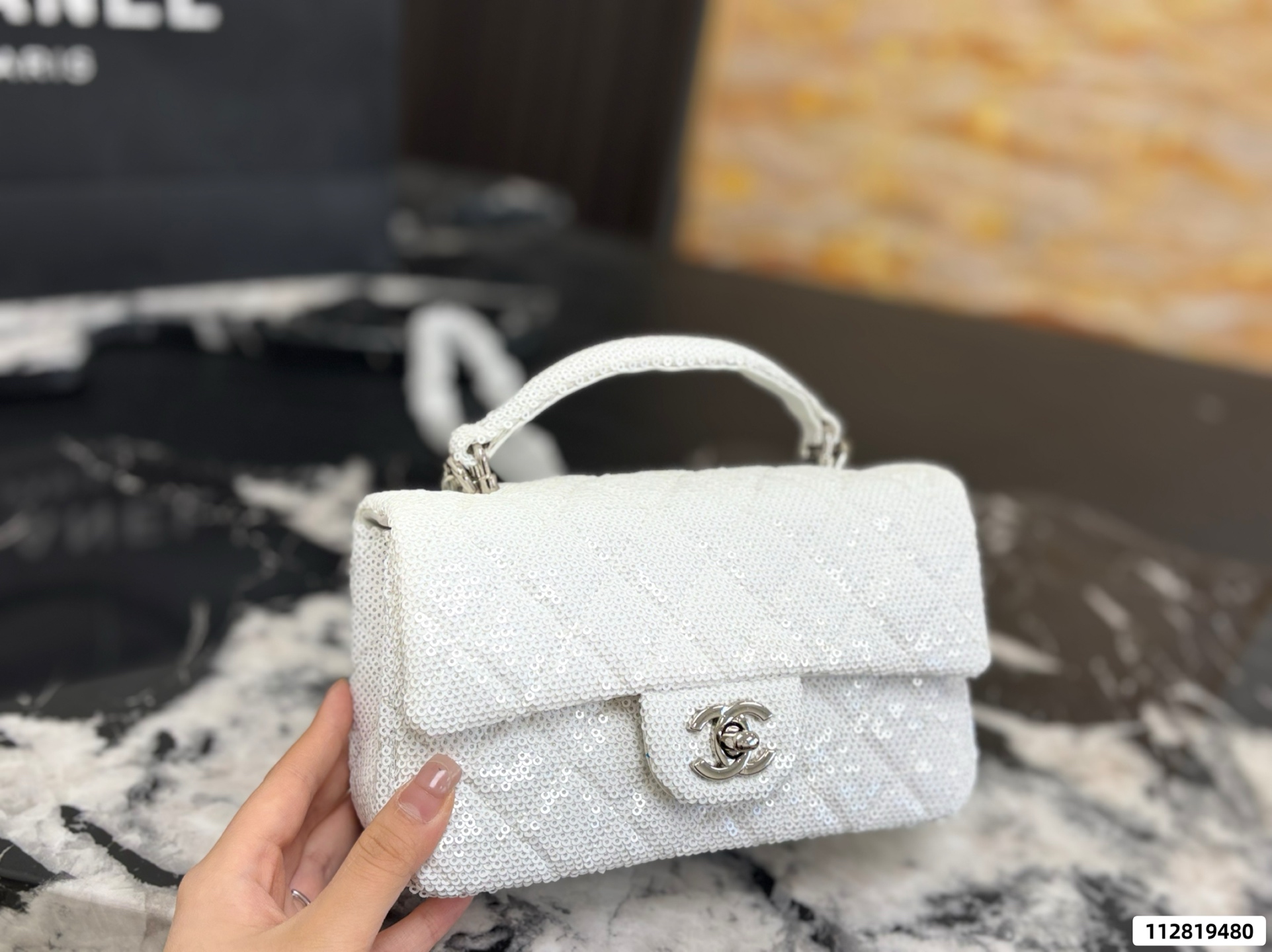 Chanel 23s Mini CF Handle Bag - Image 5