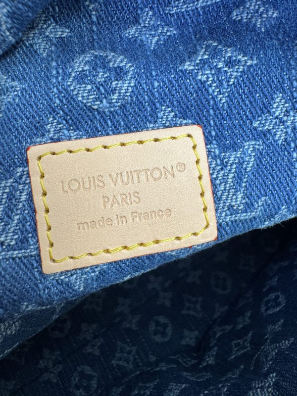 LV Baggy Monogram Denim Bag