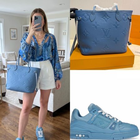 LV Shoes & Bag Set