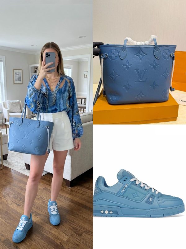 LV Shoes & Bag Set