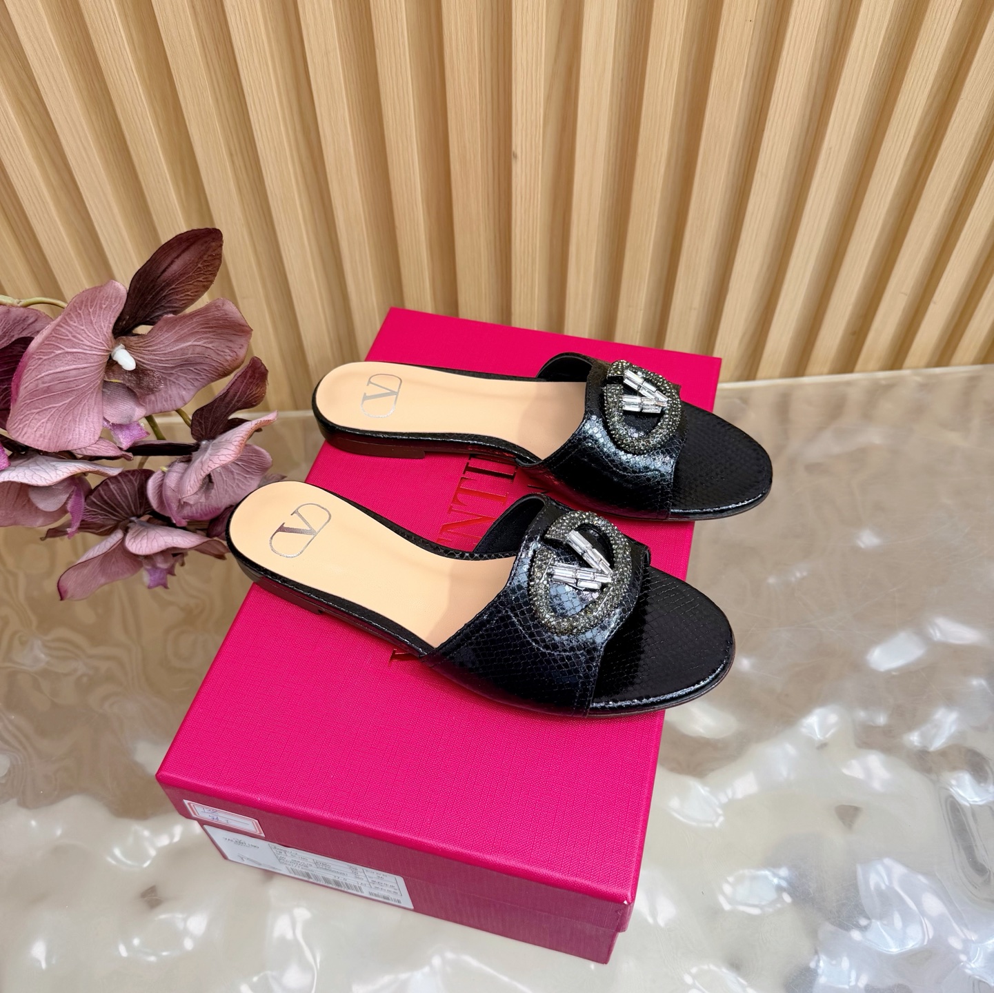 Valentino Women VLogo Summer Sandals - Image 1