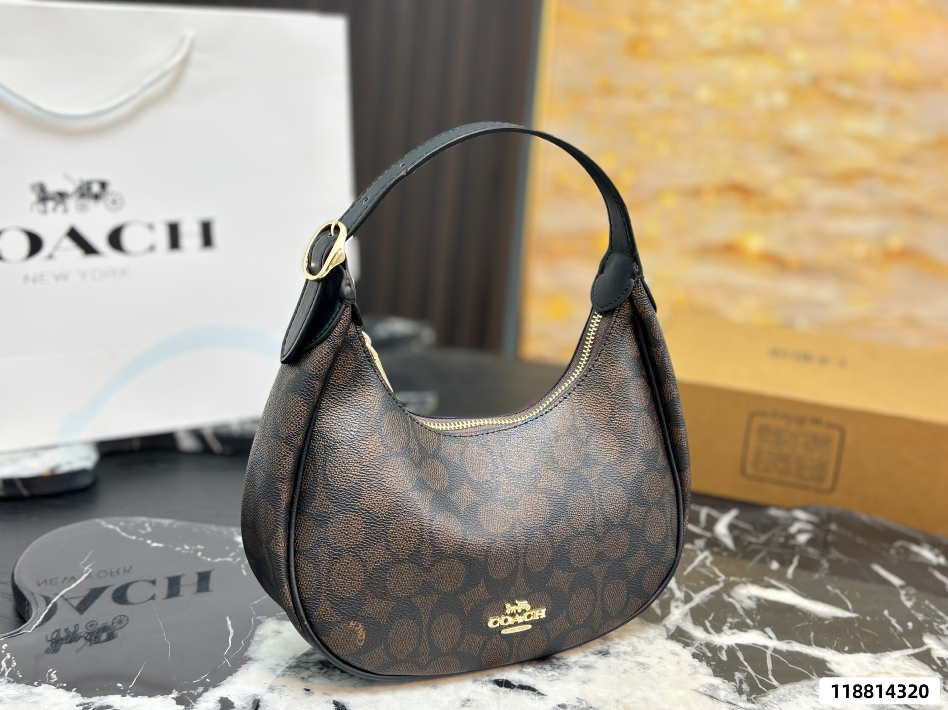 Coach Mira Crescent Bag - Image 9