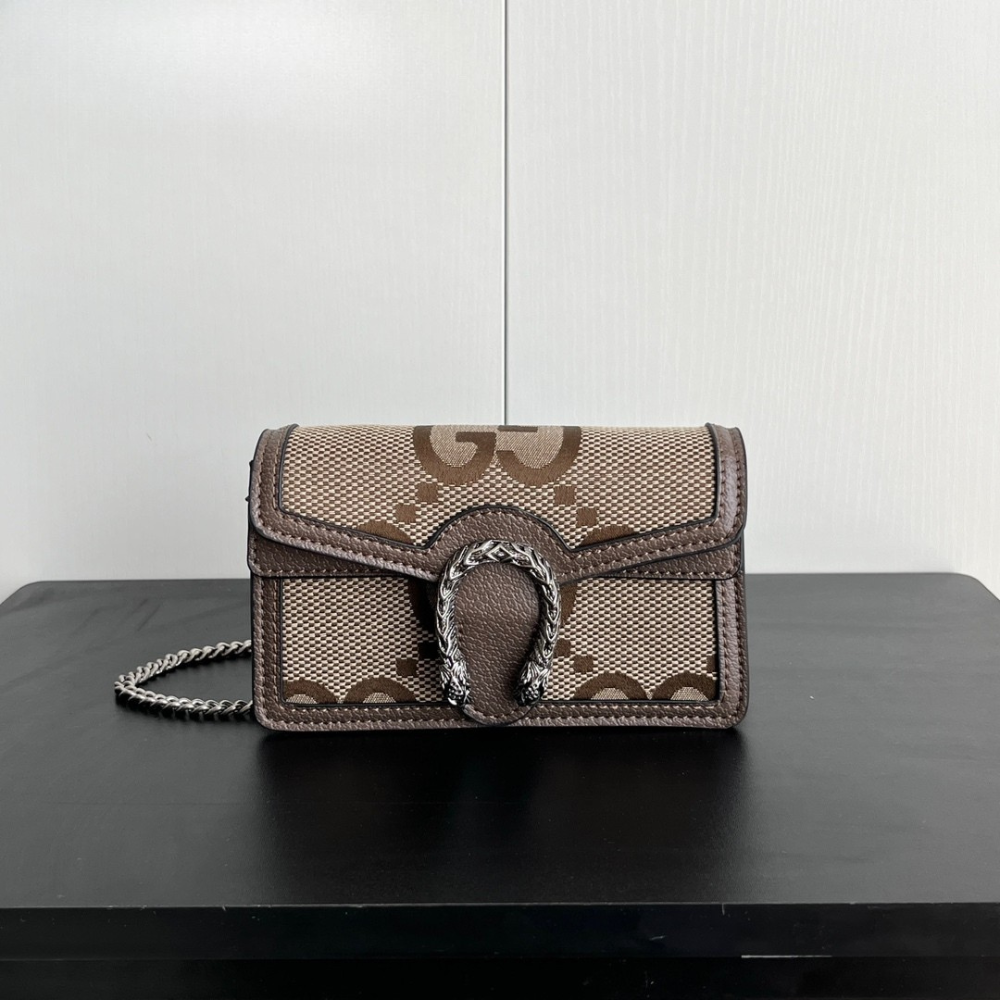 Gucci Dionysus Jumbo GG Super Mini Bag - Image 1