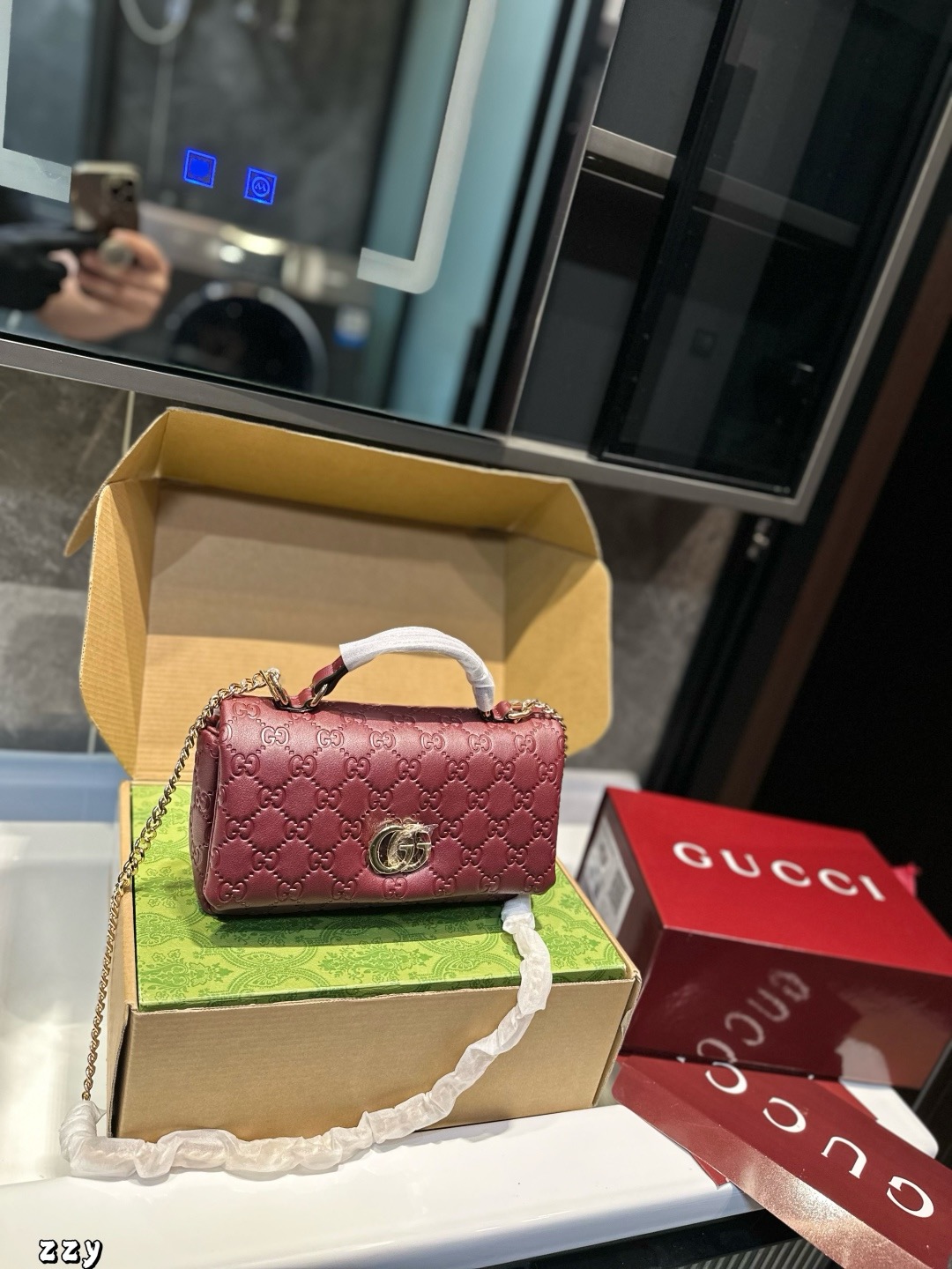 Gucci Coolidge Chain Bag - Image 3