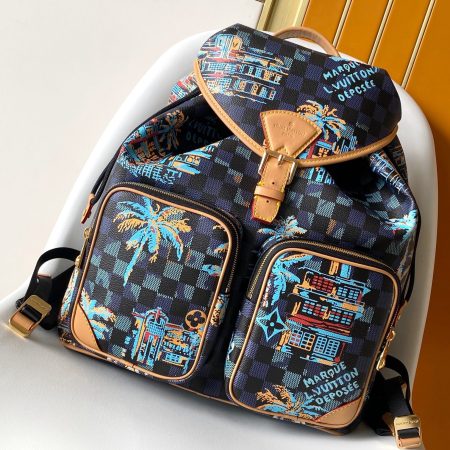 LV Montsouris Cargo Damier Bag - Image 1