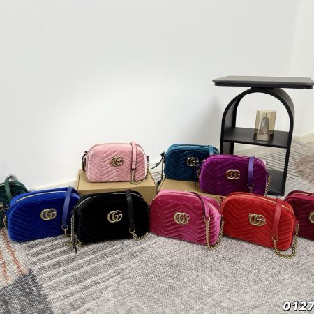 Gucci Velvet Camera Bag