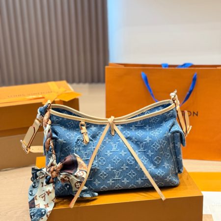 LV Carryall Cargo PM Monogram Denim Bag - Image 3