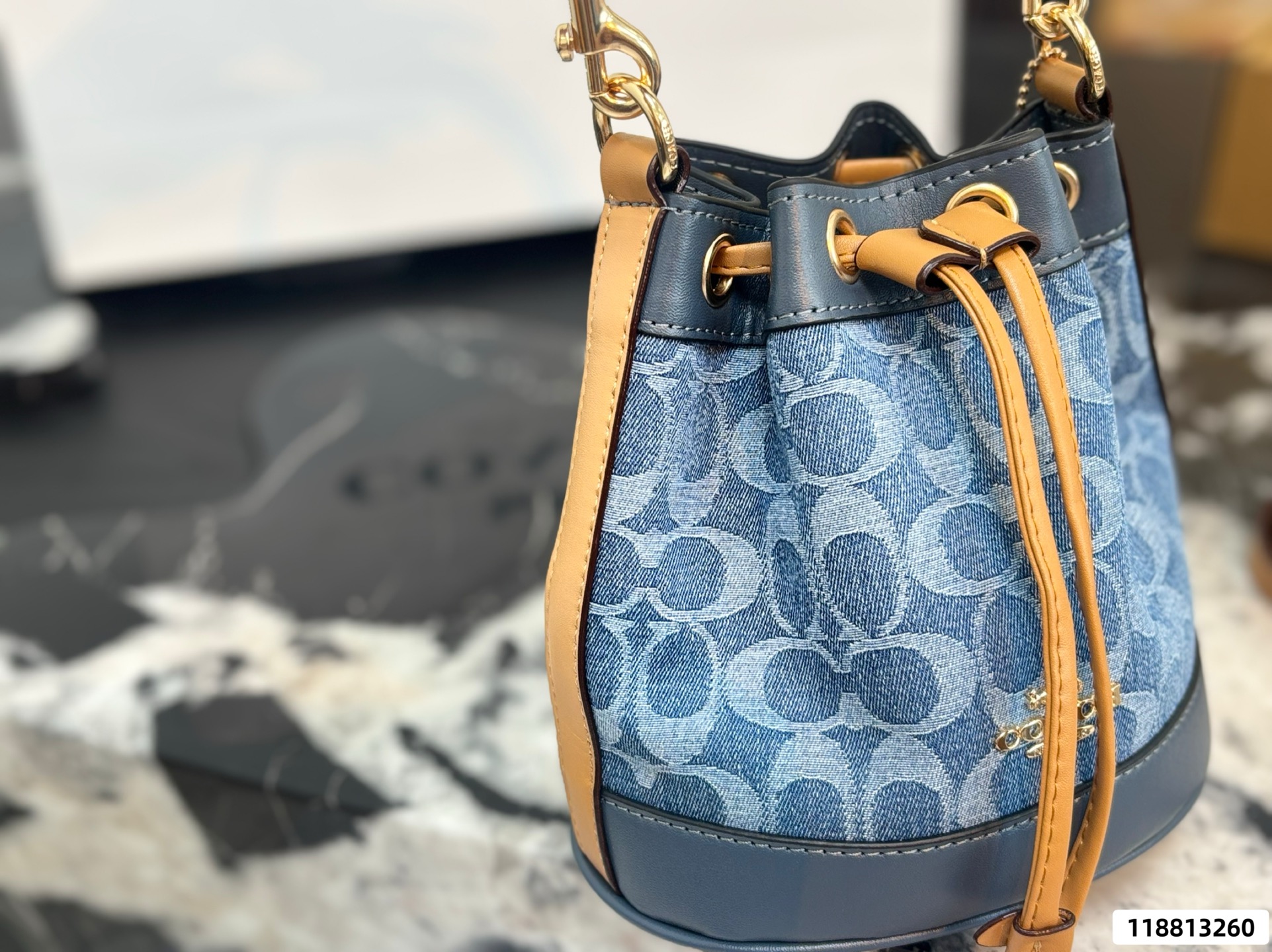 Coach Mini Bucket Bag - Image 9