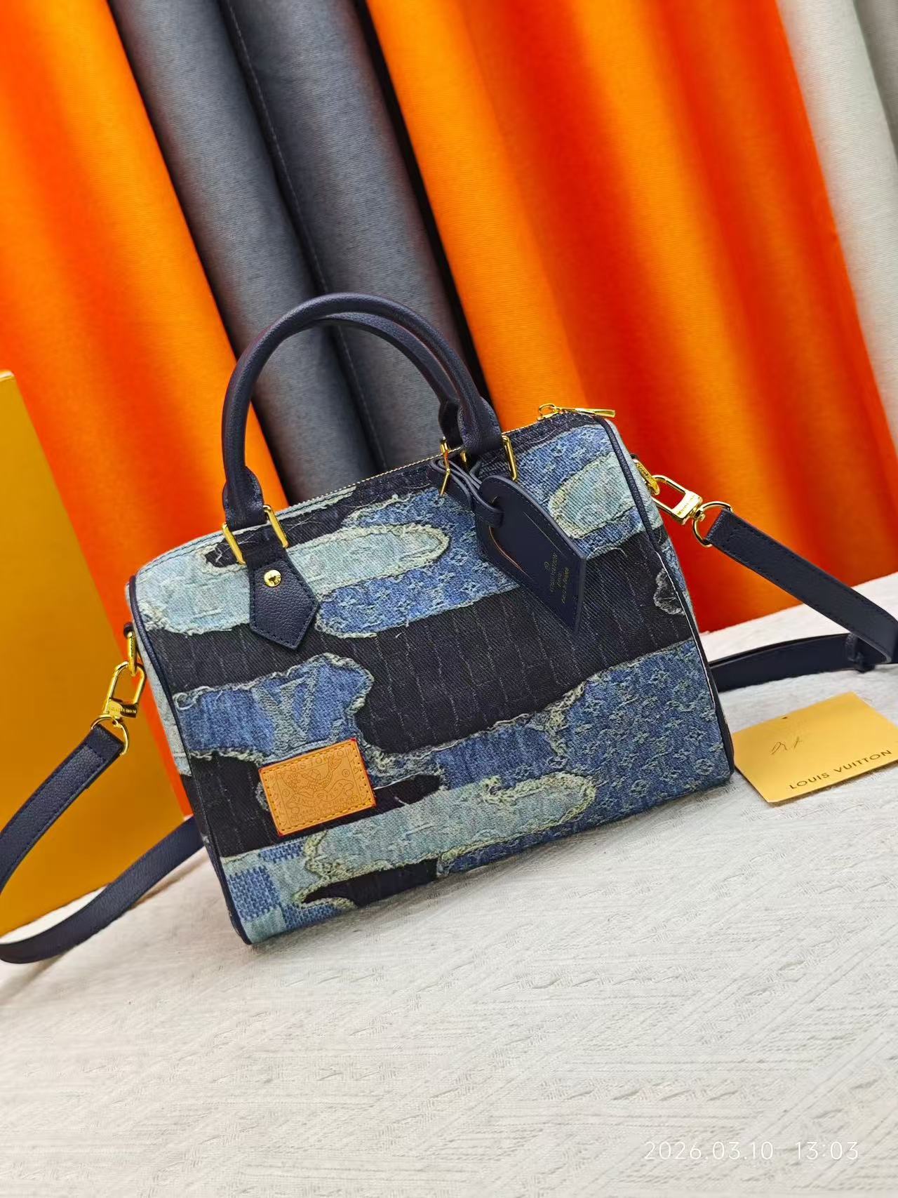 LV X Nigo Sac Speedy Bandoulière 25 Bag - Image 2