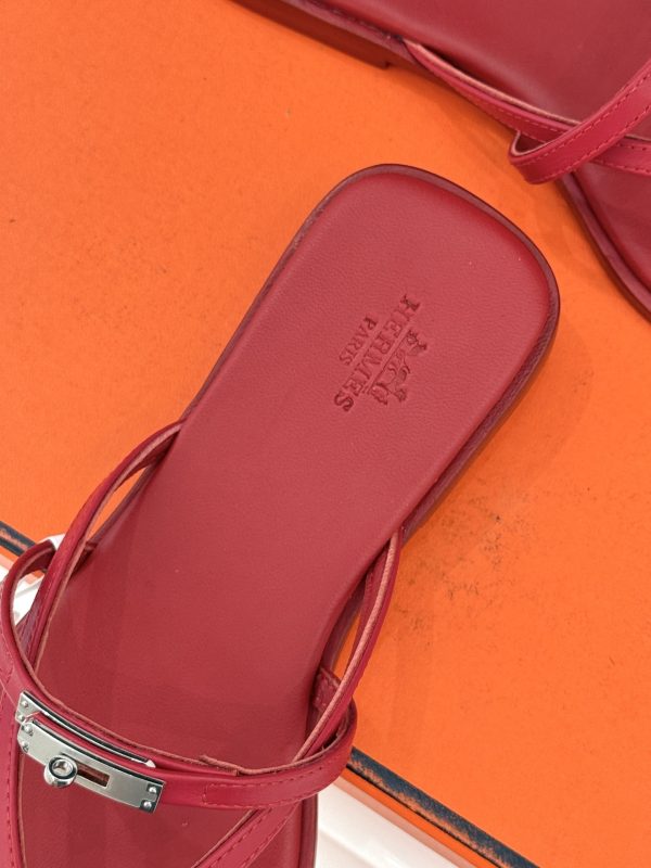 Hermès Kelly Buckle Flip-Flops