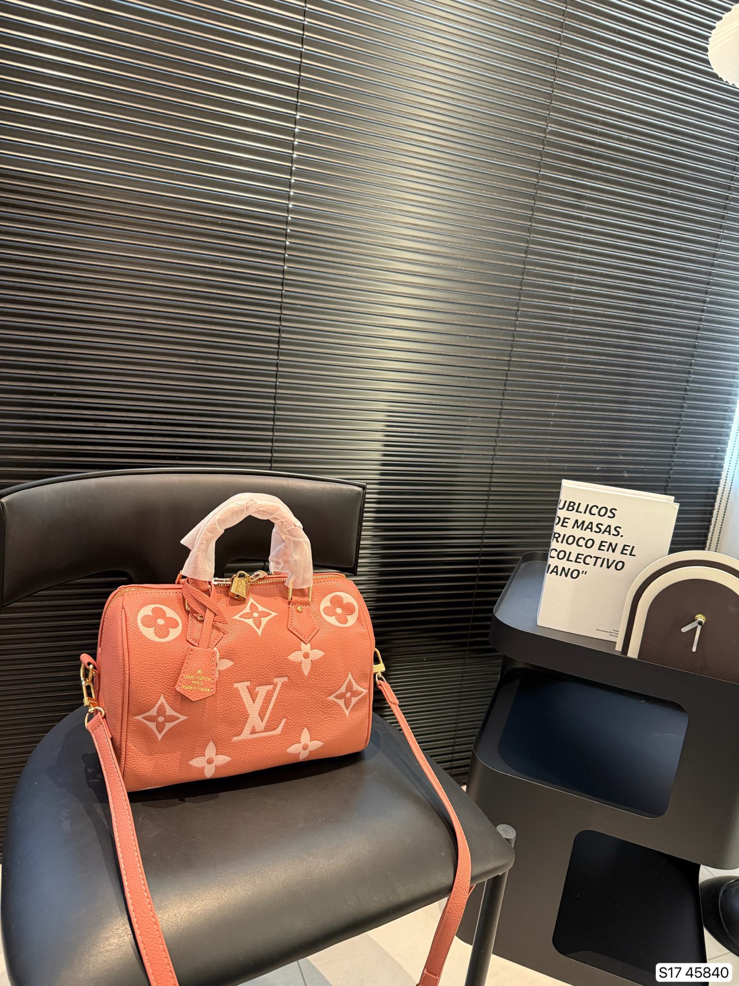 LV Embossed Pillow Bag - Image 7