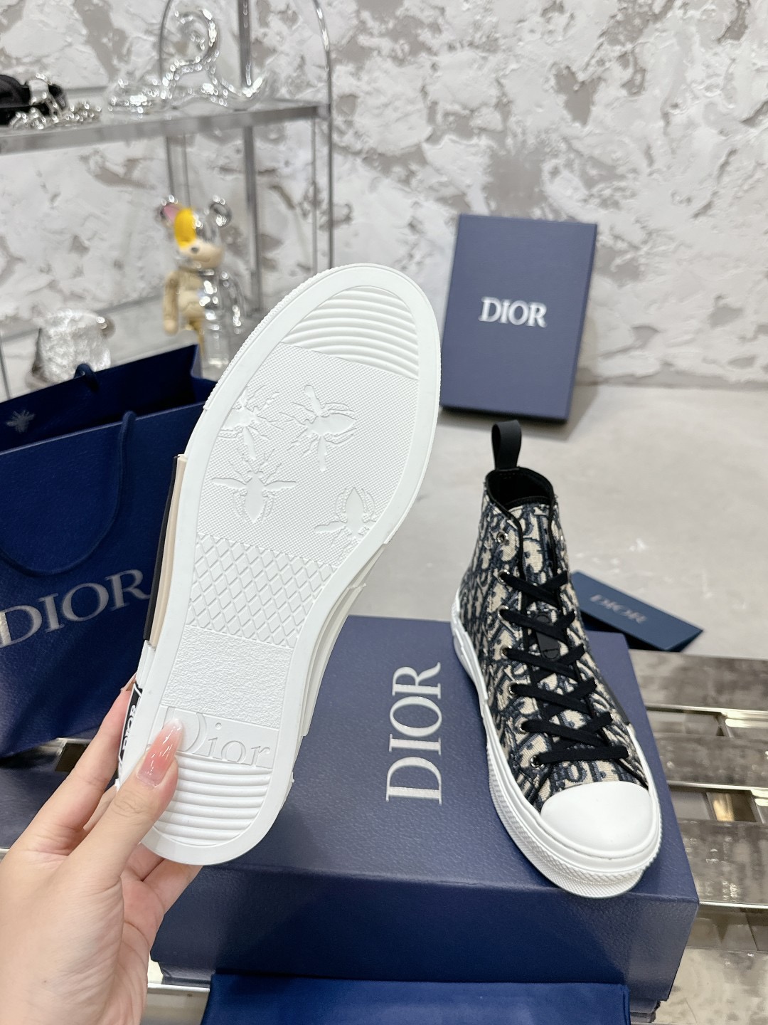 Dior B23 League High-Top Sneakers - Image 7