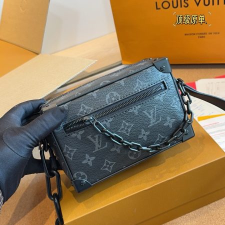 LV Mini Soft Trunk Monogram Eclipse Bag - Image 2