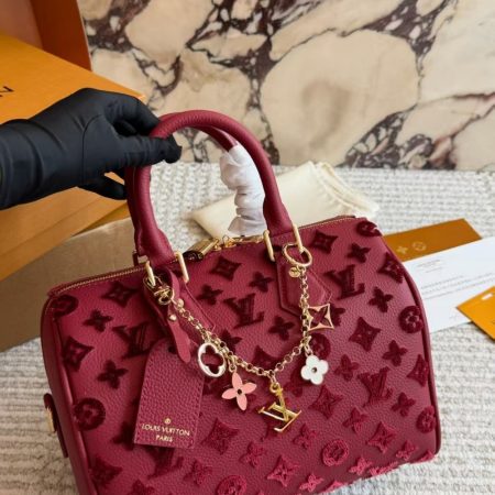 LV Petite Malle Monogram Empreinte Bag 10A - Image 6
