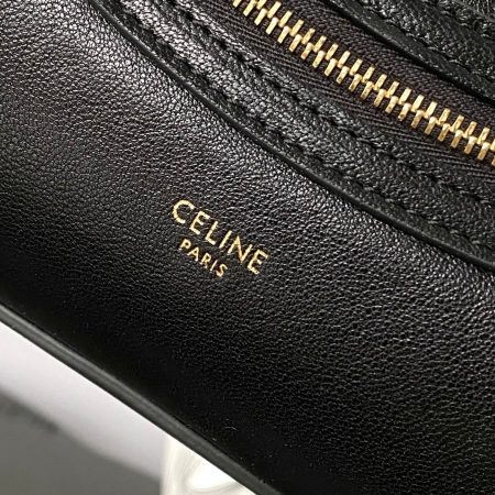 Celine Little Luggage In Supple Shiny Lambskin - Image 5