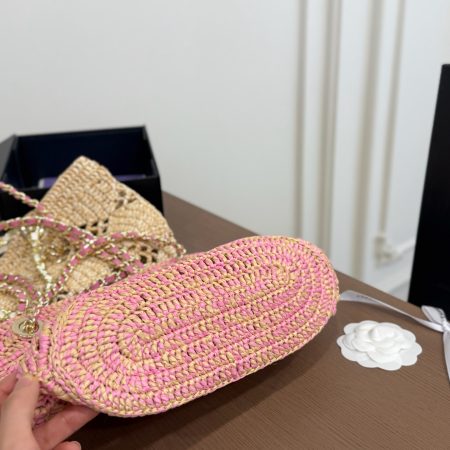 Chanel Straw Bag - Image 7