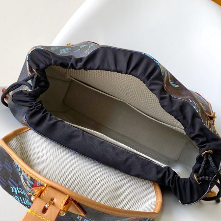 LV Montsouris Cargo Damier Bag - Image 8