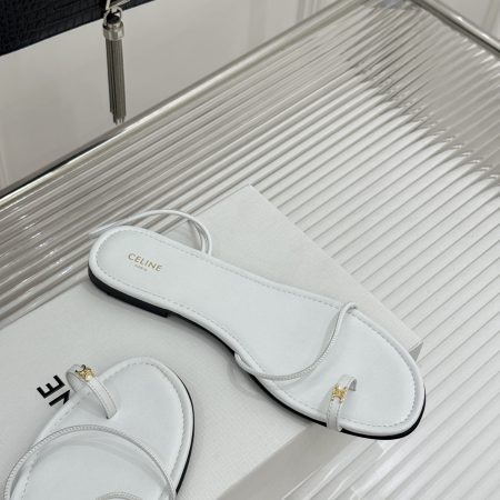 Celine Open-Toe Flat Sandals - Image 6