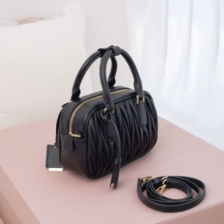 Miu Miu Arcadie Matelasse Nappa Leather Bag - Image 8