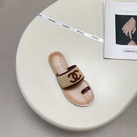 Chanel 26P Woven Thong Sandals - Image 10