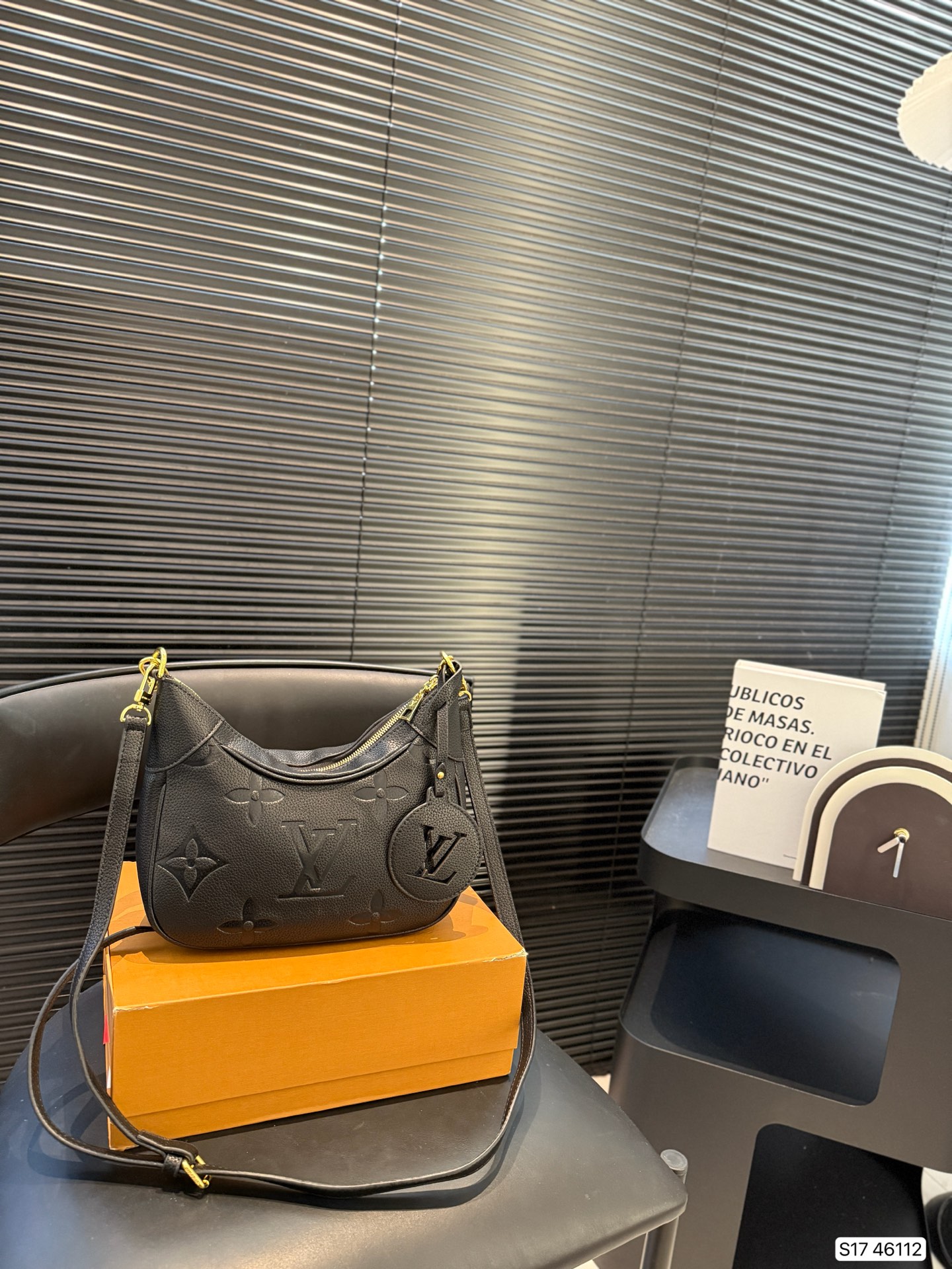 LV Leather Bag - Image 1