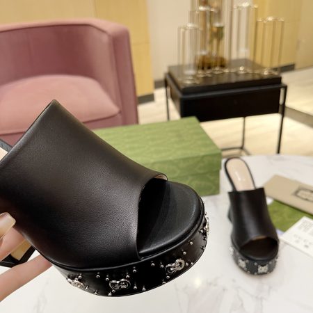 Gucci GG platform mules - Image 9