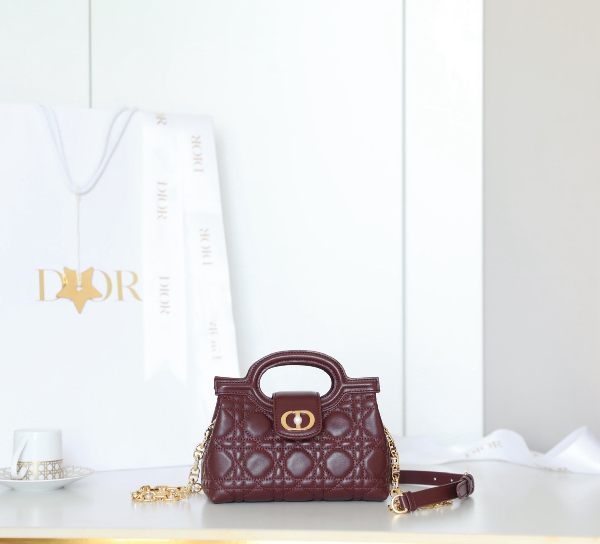 Dior Jolie Top Handle Bag - Image 7