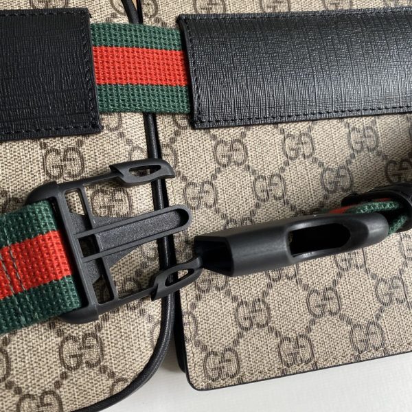 Gucci Belt Bag GG Supreme Web Waist Strap