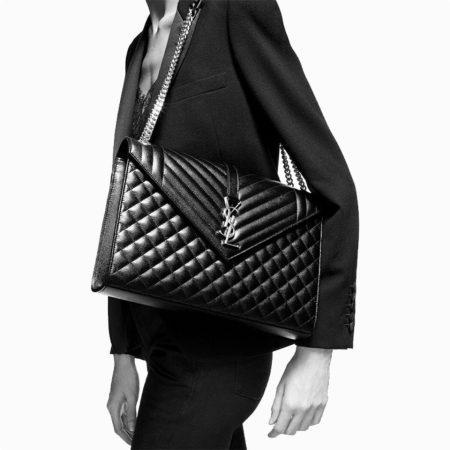 SAINT LAURENT YSL Envelope Shouder Bag Large - Image 2