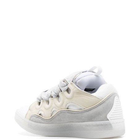 Lanvin LEATHER CURB SNEAKERS - Image 3
