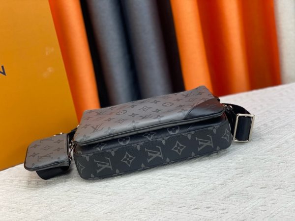 LV Reverse Monogram Eclipse Trio Messenger Bag