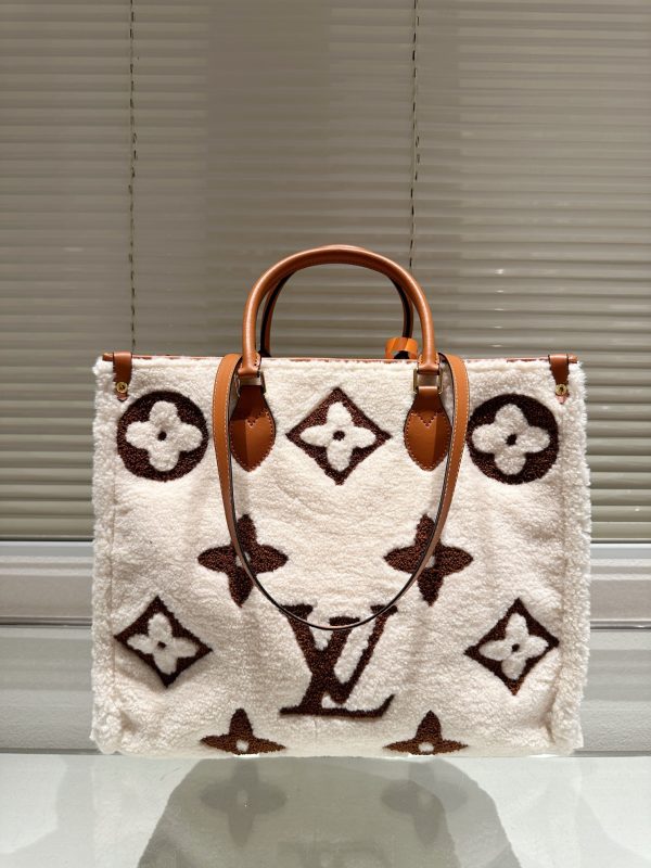 LV Plush Tote Bag