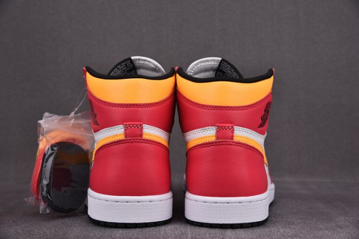 Air Jordan 1 Light Fusion Red 555088-603 - Image 6