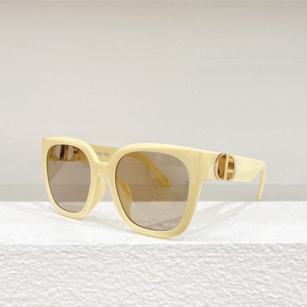 Dior Logo Round Sunglasses Top Quality
