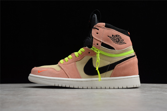 AIR JORDAN 1 HIGH SWITCH PEACH CW6576-800 - Image 2