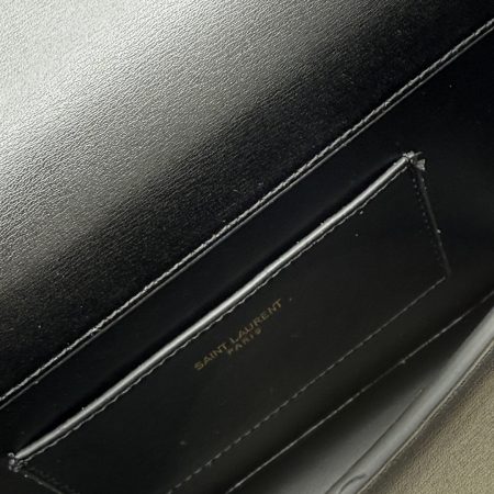 YSL Caviar Black Quilted Handbag - Image 12