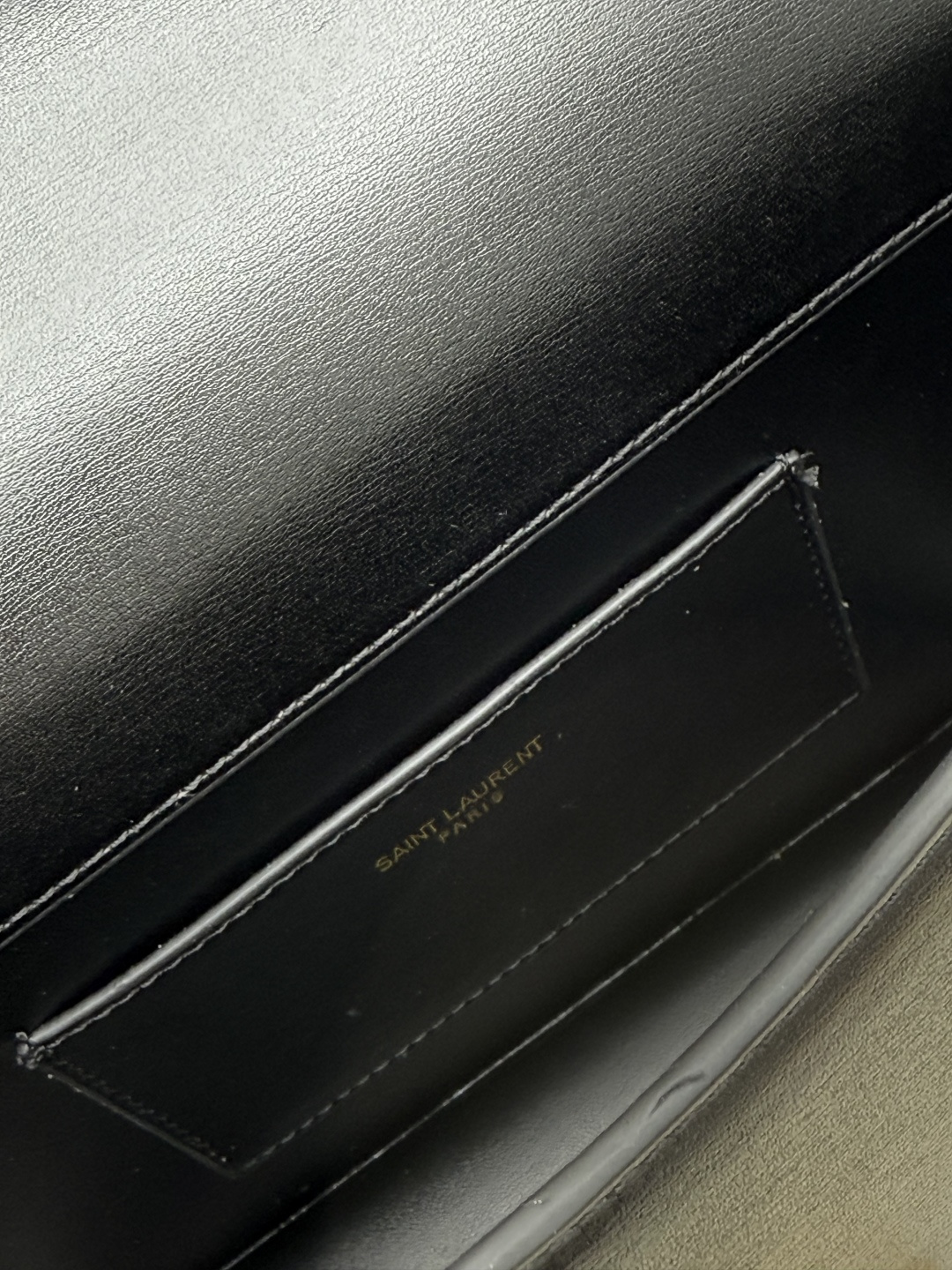 YSL Caviar Black Quilted Handbag - Image 12
