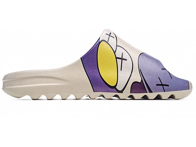 Yeezy Slides Red Kaws FW6359 - Image 1
