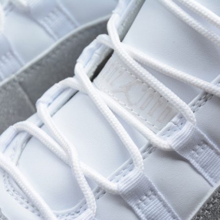 AIR Jordan 11 White Metallic Silver Vast Grey AR0715-100 - Image 10