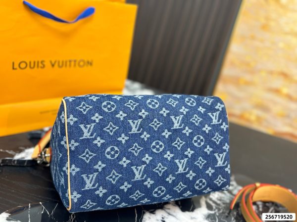 LV Denim Pillow Bag