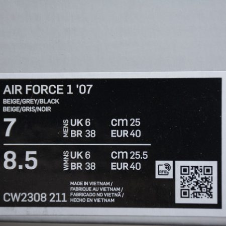Kaws x Nike Air Force 1 07 Mid White Blue Black CW2308-211 - Image 14