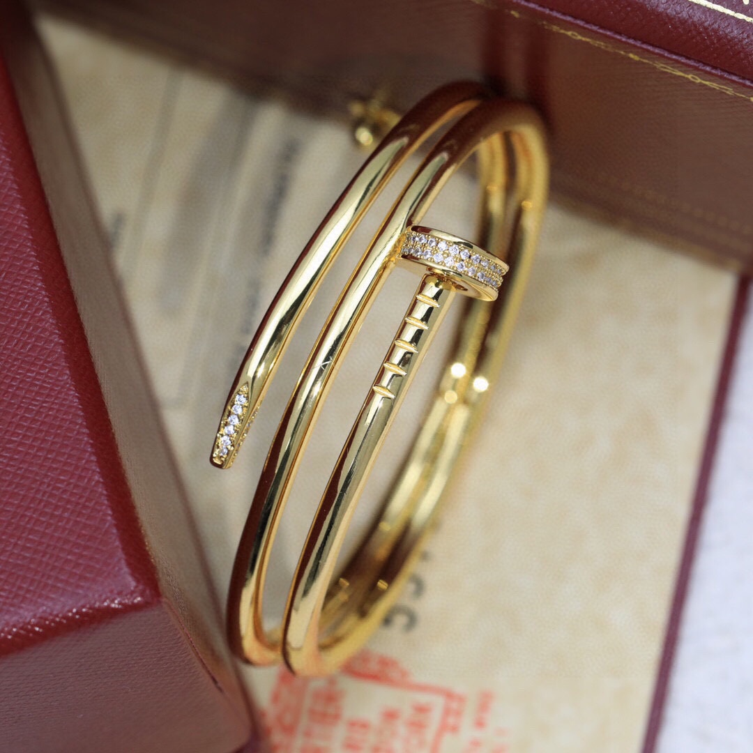 Cartier 3-color JUSTE UN CLOU bracelet - Image 8