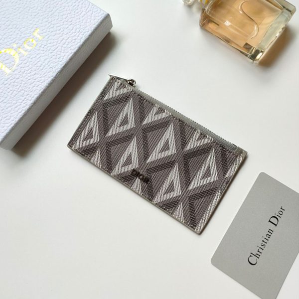 Dior Oblique Card Holder Wallet