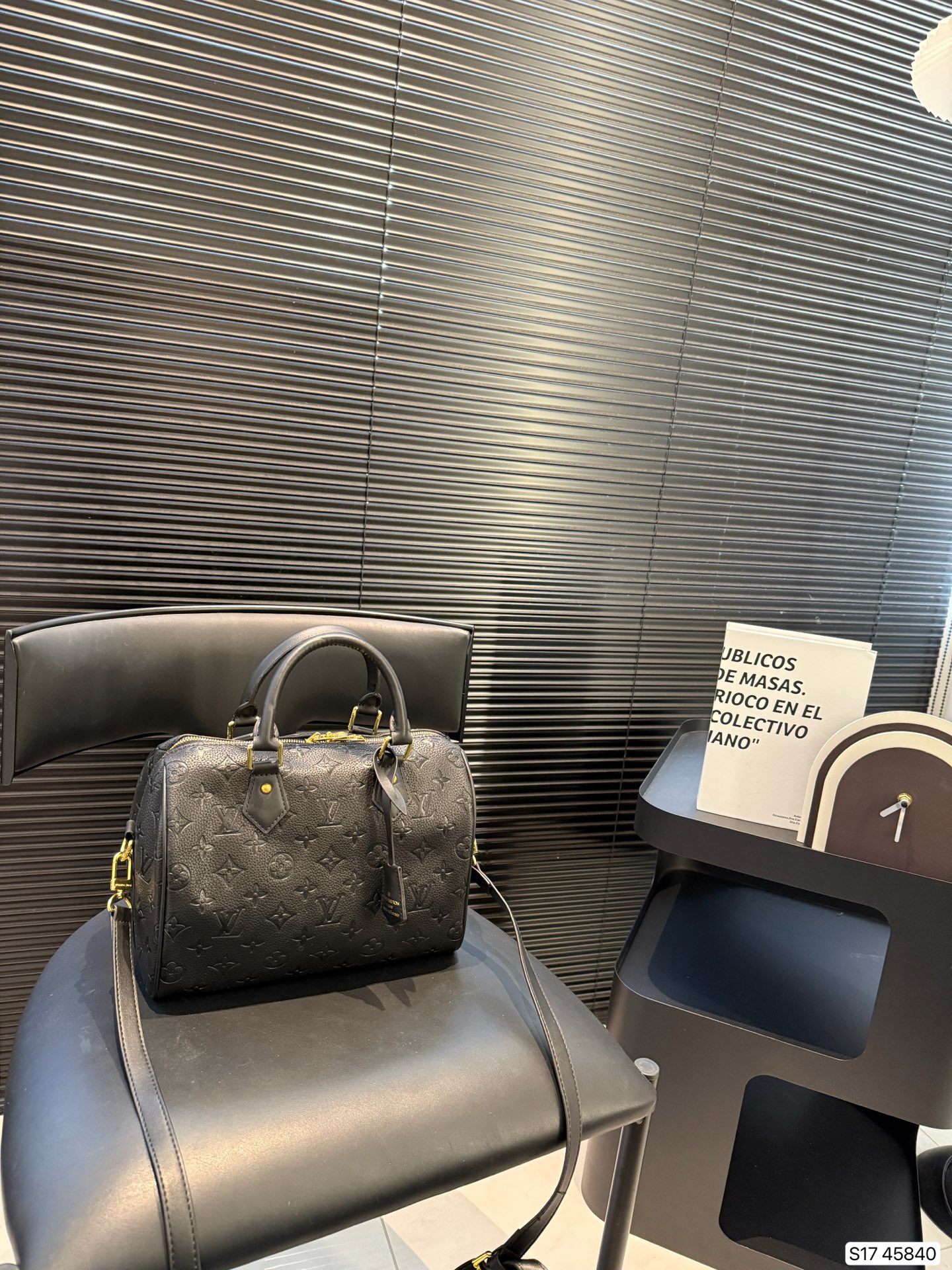 LV Embossed Pillow Bag - Image 4
