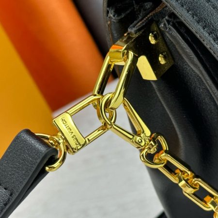 LV Smooth Dauphine MM Black Bag - Image 5