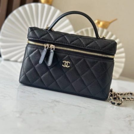 Chanel 25C Vanity / Clutch with Chain