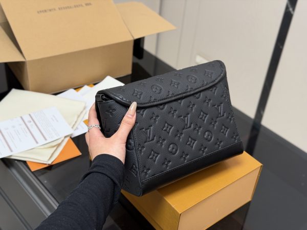 LV Pulse Messenger Monogram Shadow Bag